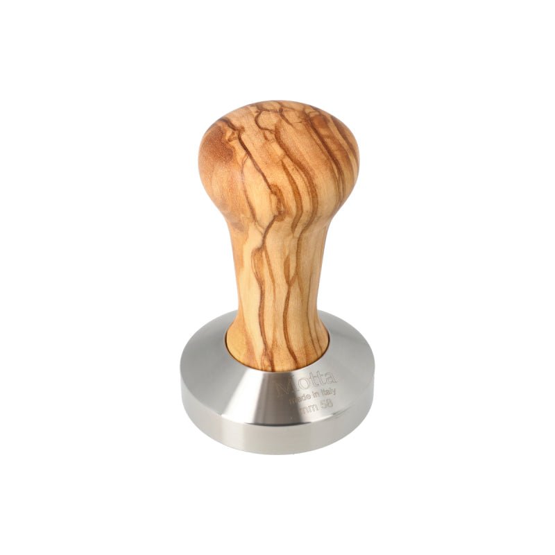 MOTTA COFFEE TAMPER OLIVE - FLAT BASE 58MM - Choose Coffee
