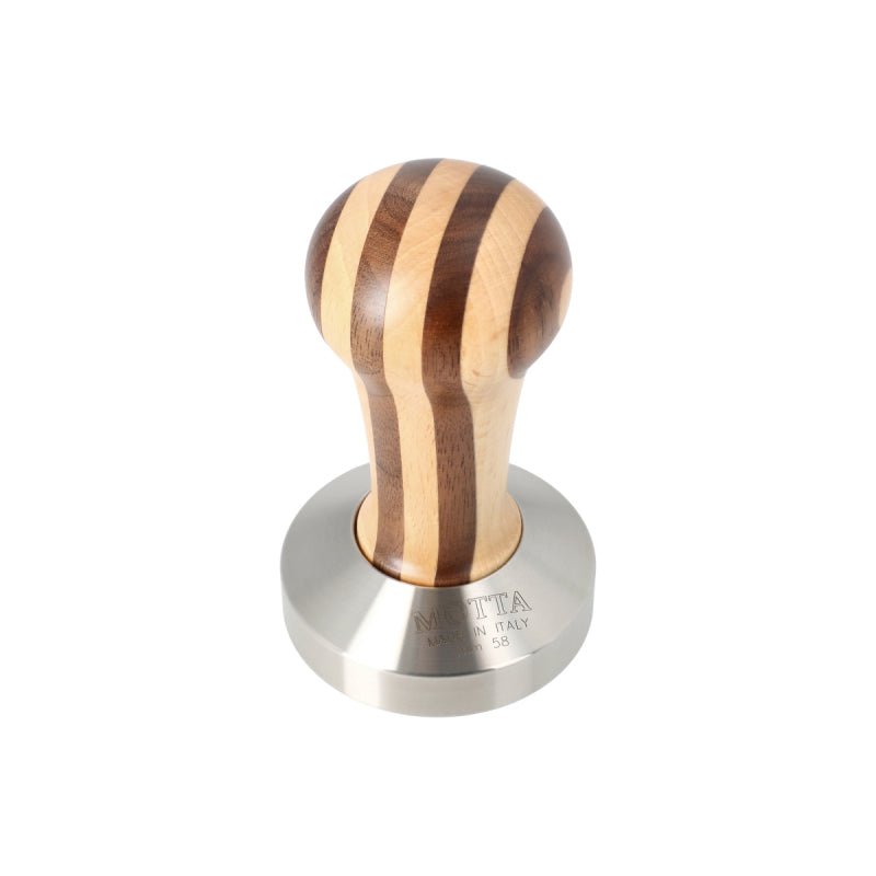 MOTTA COFFEE TAMPER WOOD STRIPES 58MM - Choose Coffee