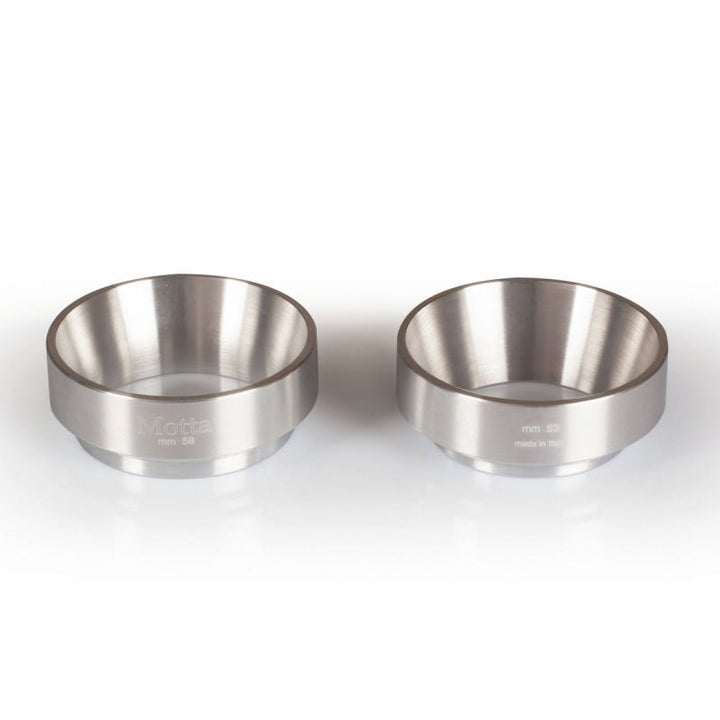 MOTTA DOUBLE FILTERHOLDER FUNNEL ALUMINIUM 53 - 58MM - Choose Coffee