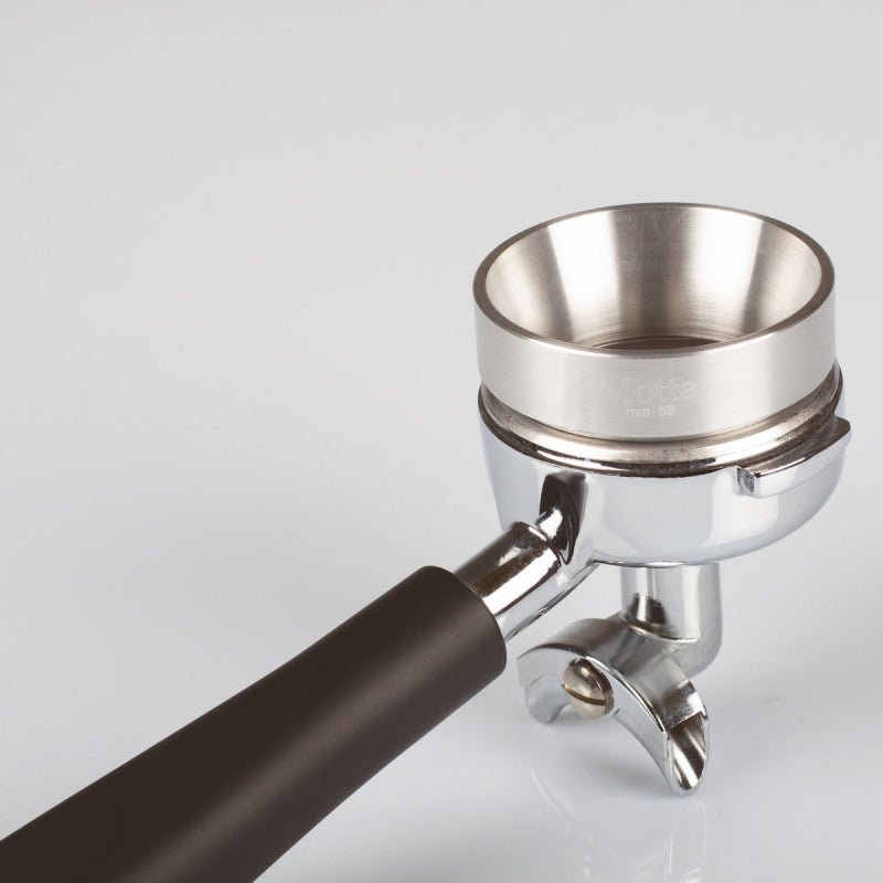 MOTTA DOUBLE FILTERHOLDER FUNNEL ALUMINIUM 53 - 58MM - Choose Coffee