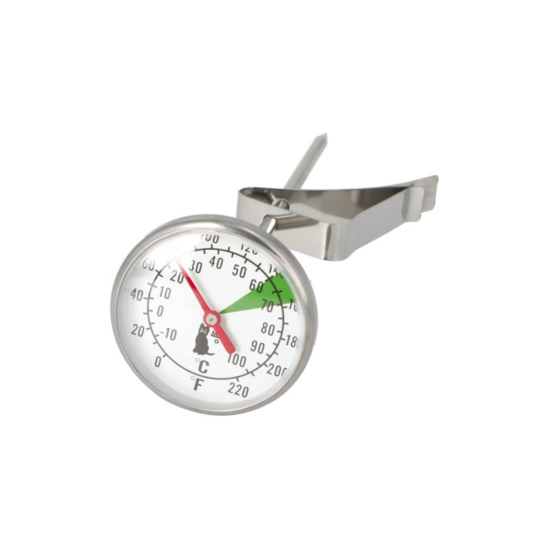 MOTTA DUAL DIAL FROTHING THERMOMETER WITH OPTIMUM FROTH ZONE MARKINGS - Choose Coffee