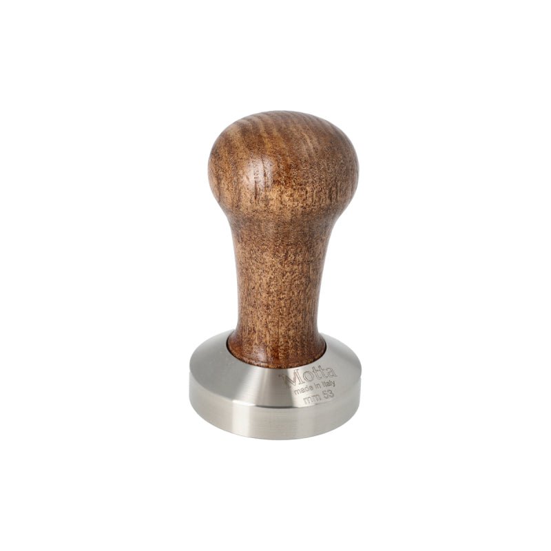 MOTTA WOODEN COFFEE TAMPER - FLAT BASE 53MM - Choose Coffee
