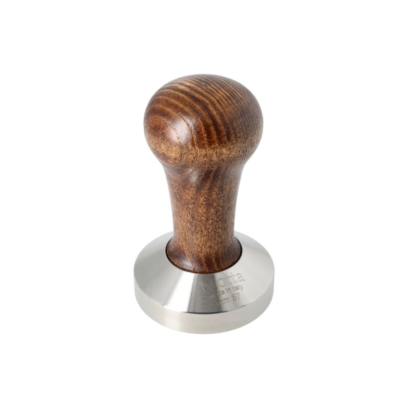 MOTTA WOODEN COFFEE TAMPER - FLAT BASE 57MM - Choose Coffee
