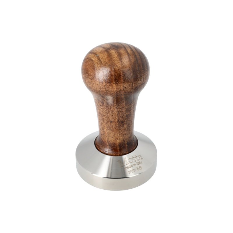 MOTTA WOODEN COFFEE TAMPER - FLAT BASE 58MM - Choose Coffee