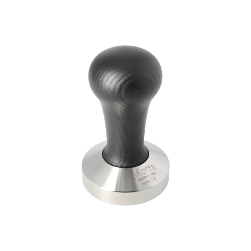 MOTTA WOODEN COFFEE TAMPER WITH BLACK HANDLE 58MM - Choose Coffee