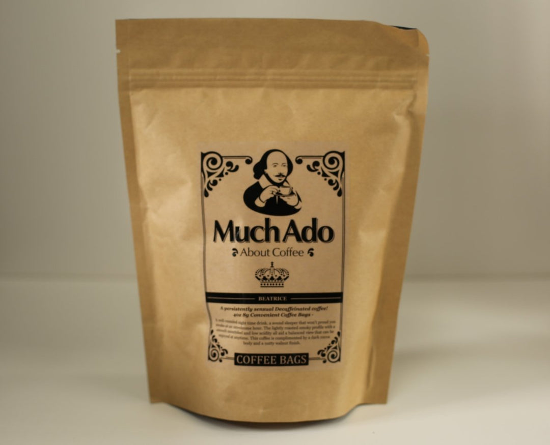 MuchAdo About Coffee Beatrice (Decaf) - 40 x 8g Coffee Brew Bags - Choose Coffee