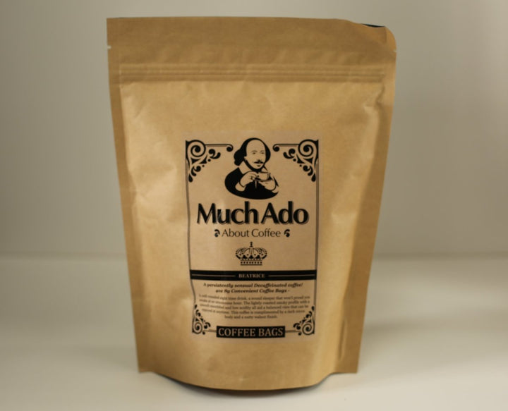 MuchAdo About Coffee Beatrice (Decaf) - 40 x 8g Coffee Brew Bags - Choose Coffee