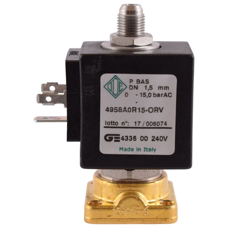 ODE 3 WAY GRP SOLENOID VALVE 230V RUBY - Choose Coffee
