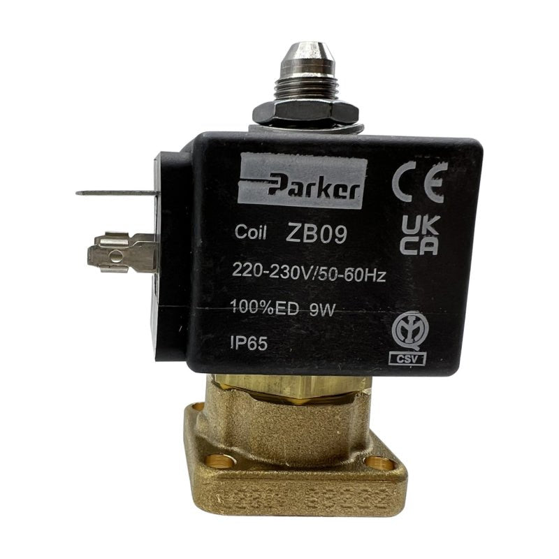 PARKER 3 WAY GRP SOLENOID VALVE 230V 1.3MM RUBY 9W - Choose Coffee