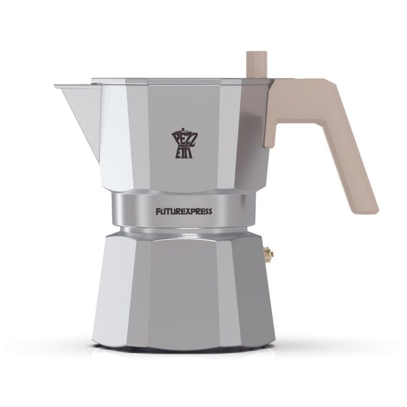 PEZZETTI FUTUREXPRESS MOKA POT - 3 CUP ALUMINIUM - Choose Coffee