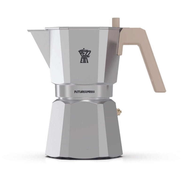 PEZZETTI FUTUREXPRESS MOKA POT - 6 CUP ALUMINIUM - Choose Coffee