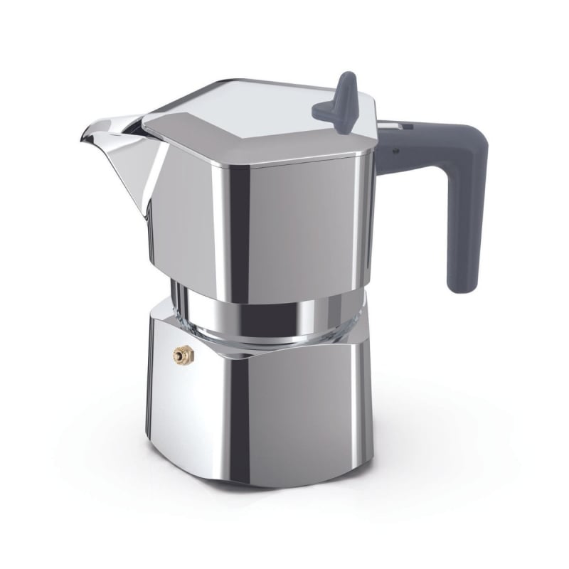 PEZZETTI PENTAEXPRESS MOKA POT - 3 CUP ALUMINIUM - Choose Coffee