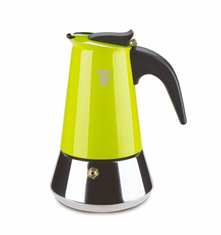 PEZZETTI STEELEXPRESS MOKA POT - 2 CUP GREEN - Choose Coffee