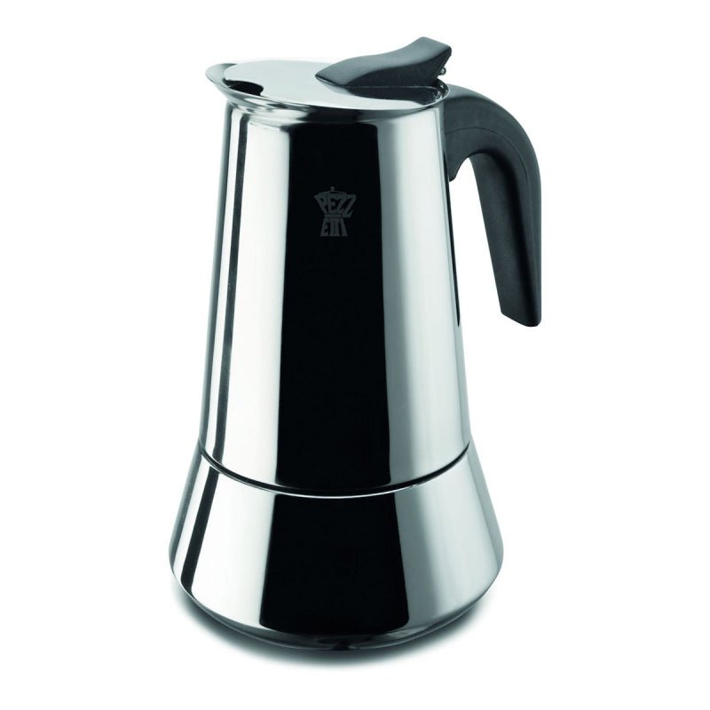 PEZZETTI STEELEXPRESS MOKA POT - 2 CUP SILVER - Choose Coffee
