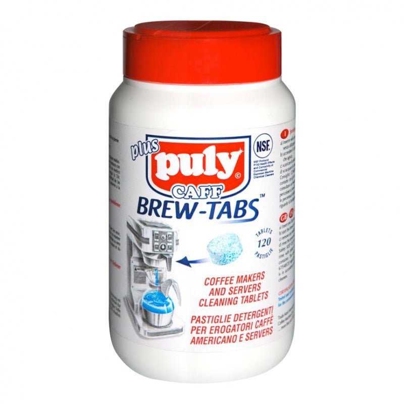 PULY CAFF BREW CLEAN TABLETS TUB OF 120 X 4 GRAM - Choose Coffee