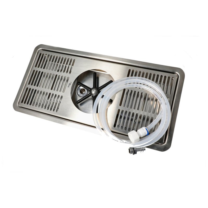 RECESSED CENTRE SPRAY PITCHER RINSER TRAY - 406MM (L) 178MM (W) 22MM (D) - Choose Coffee