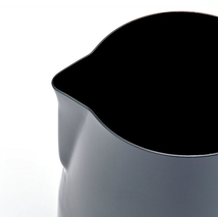 RHINO BLACK STEALTH MILK PITCHER 1000ML - Choose Coffee