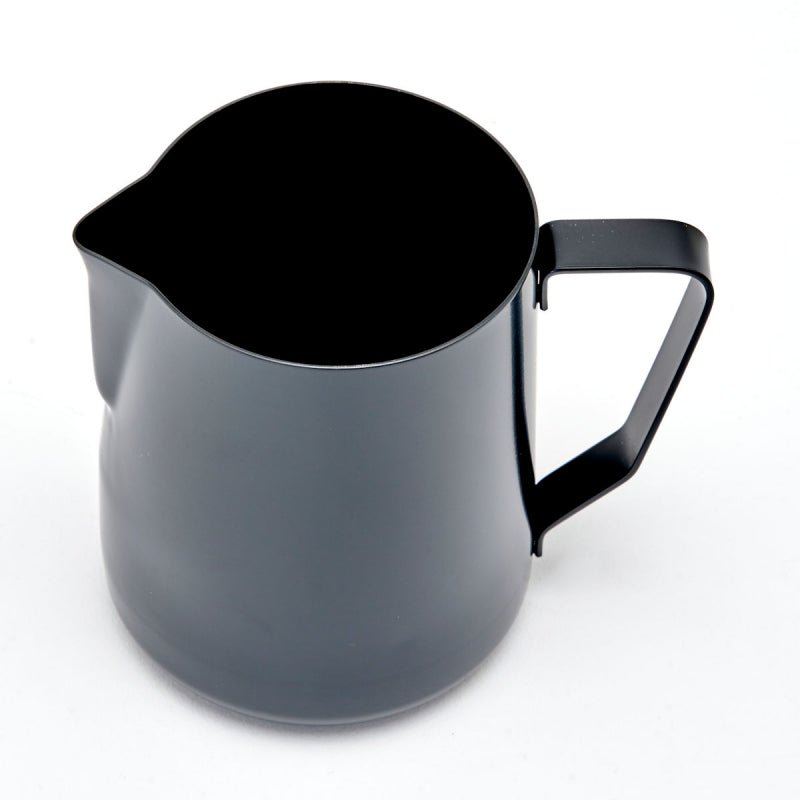 RHINO BLACK STEALTH MILK PITCHER 1000ML - Choose Coffee