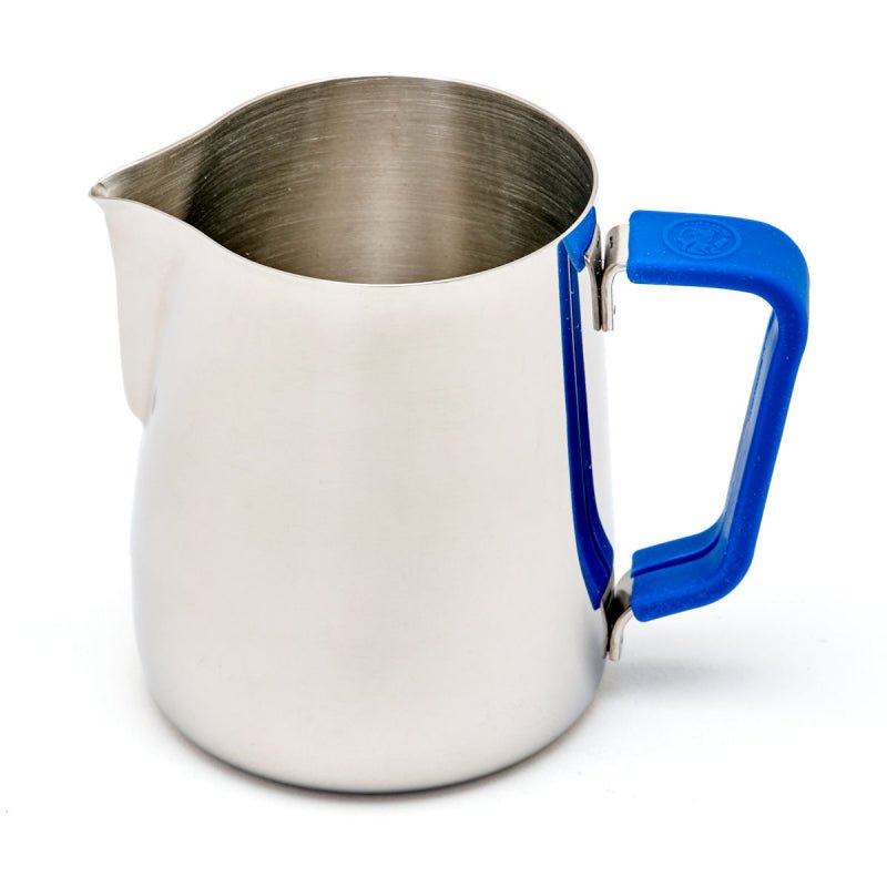 RHINO BLUE HANDLE GRIP FOR MILK PITCHER 350ML - Choose Coffee