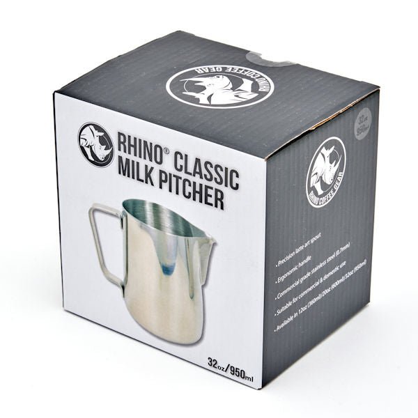 RHINO CLASSIC MILK PITCHER 1000ML - Choose Coffee