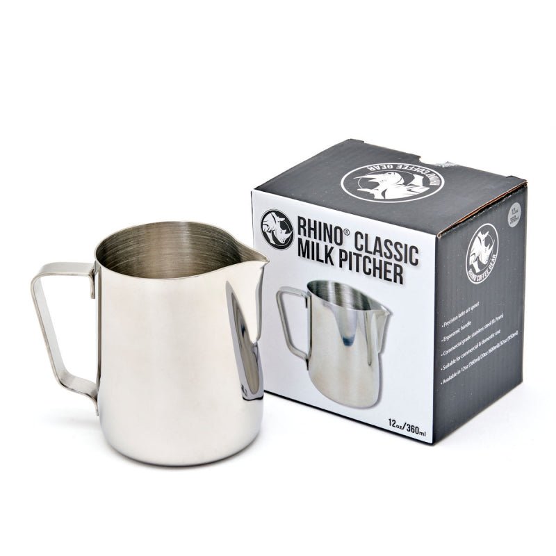 RHINO CLASSIC MILK PITCHER 350ML - Choose Coffee