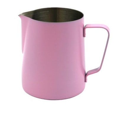RHINO CLASSIC MILK PITCHER 450ML - PINK MARSHMALLOW - Choose Coffee