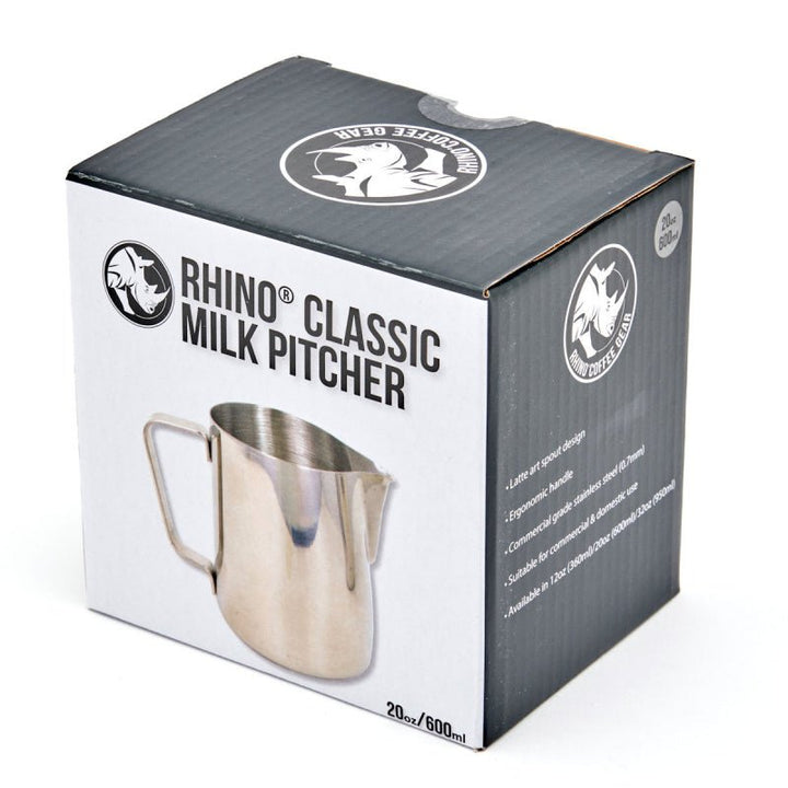 RHINO CLASSIC MILK PITCHER 600ML - Choose Coffee