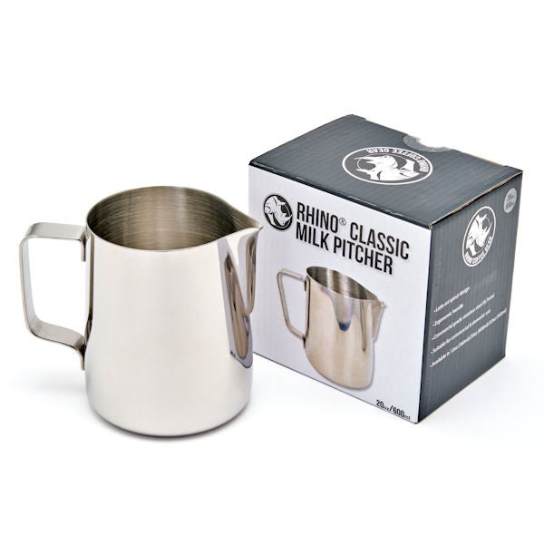 RHINO CLASSIC MILK PITCHER 600ML - Choose Coffee