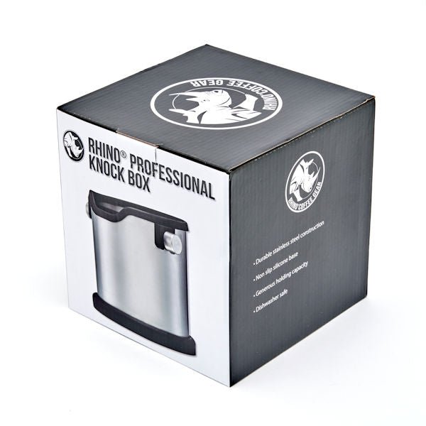 RHINO DELUXE KNOCK BOX - Choose Coffee