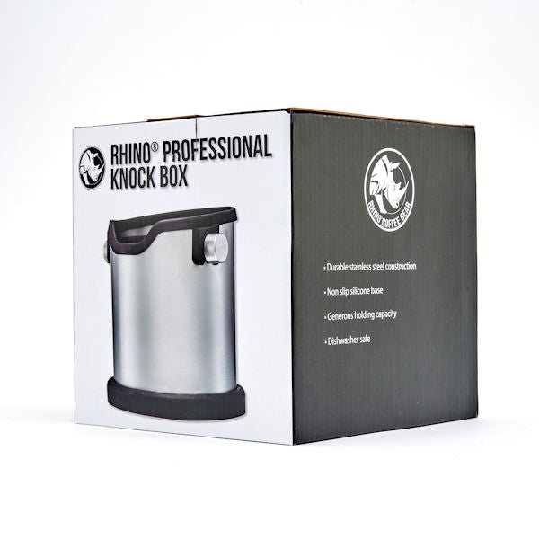 RHINO DELUXE KNOCK BOX - Choose Coffee