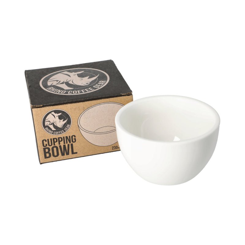 RHINO PRO COFFEE CUPPING BOWL - WHITE - Choose Coffee