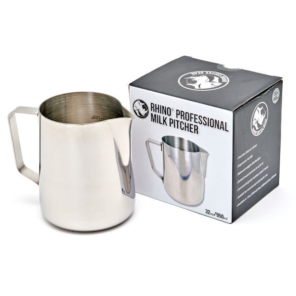 RHINO PRO MILK PITCHER 1000ML - Choose Coffee