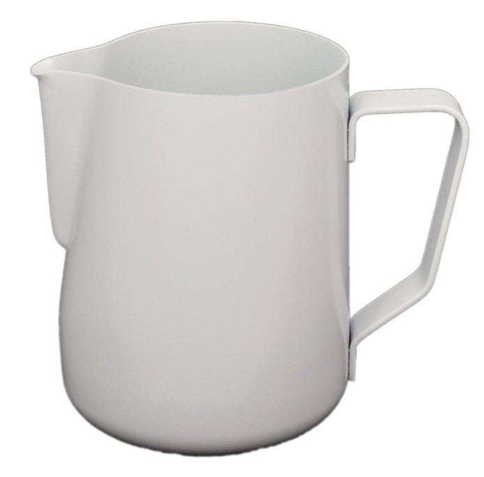 RHINO WHITE STEALTH MILK PITCHER 600ML - Choose Coffee