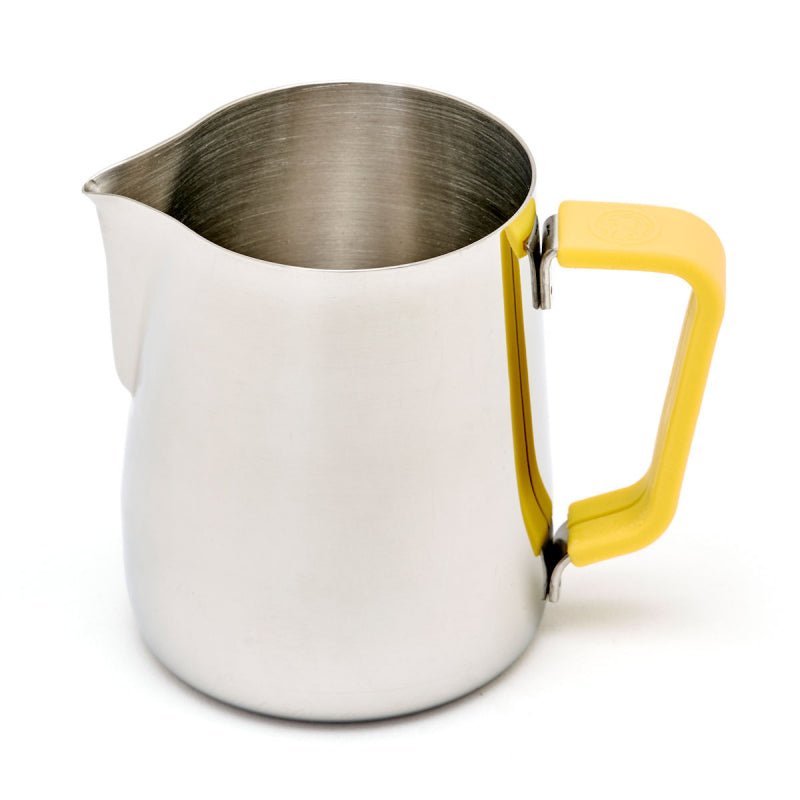 RHINO YELLOW HANDLE GRIP FOR MILK PITCHER 350ML - Choose Coffee