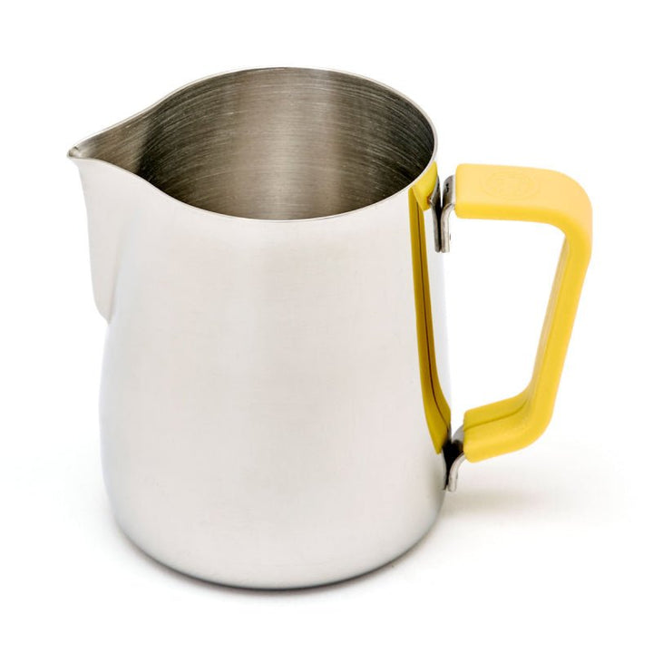 RHINO YELLOW HANDLE GRIP FOR MILK PITCHER 350ML - Choose Coffee