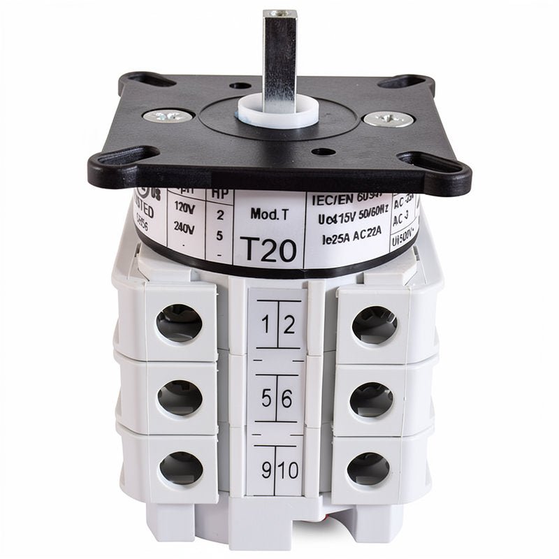ROUND MAINS SWITCH 16 AMP - Choose Coffee