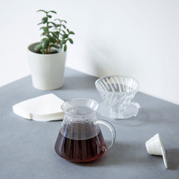 SIMPLY HARIO V60 - 02 GLASS BREWING KIT - Choose Coffee