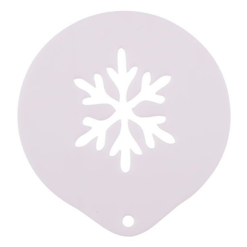 SNOWFLAKE STENCIL - Choose Coffee