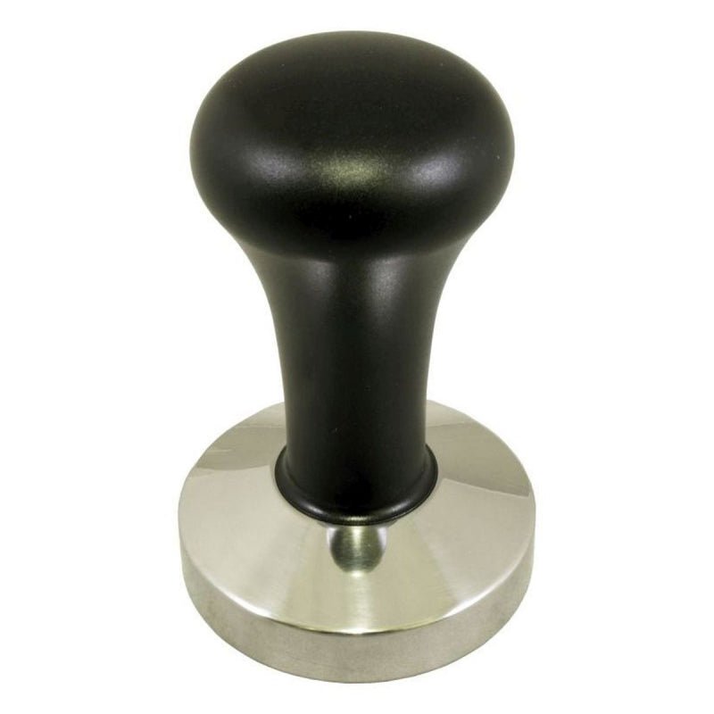 TAMPER STAINLESS STEEL BLACK - 57MM - Choose Coffee