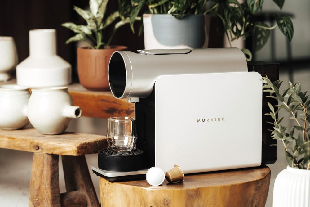 THE MORNING MACHINE - WHITE 220v - Choose Coffee