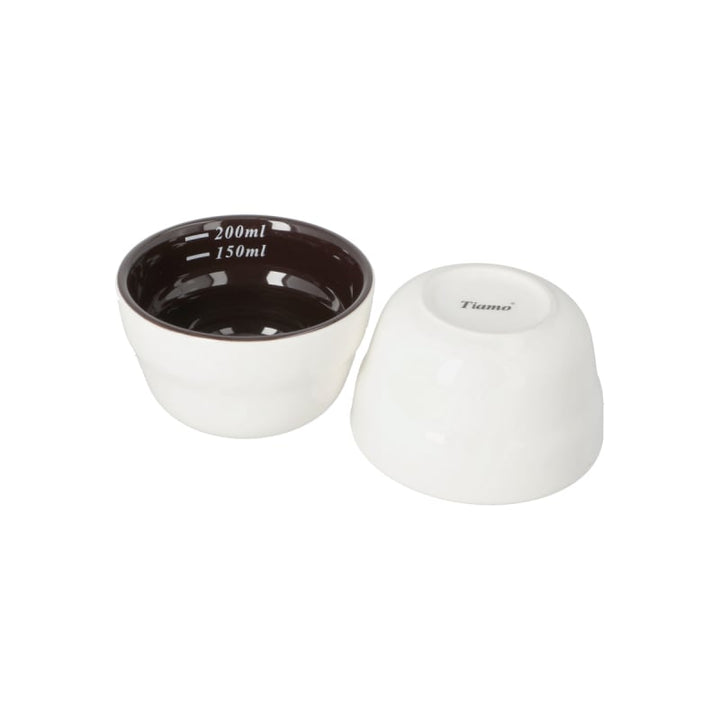 TIAMO CUPPING BOWL 200ML - PACK 6 - Choose Coffee