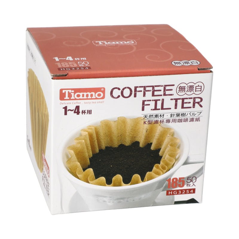 TIAMO K02 FILTER PAPERS PACK OF 50 - Choose Coffee