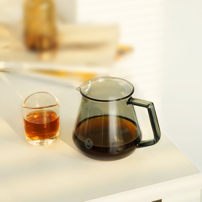 TIMEMORE COFFEE SERVER 360ML - TRANSPARENT BLACK - Choose Coffee