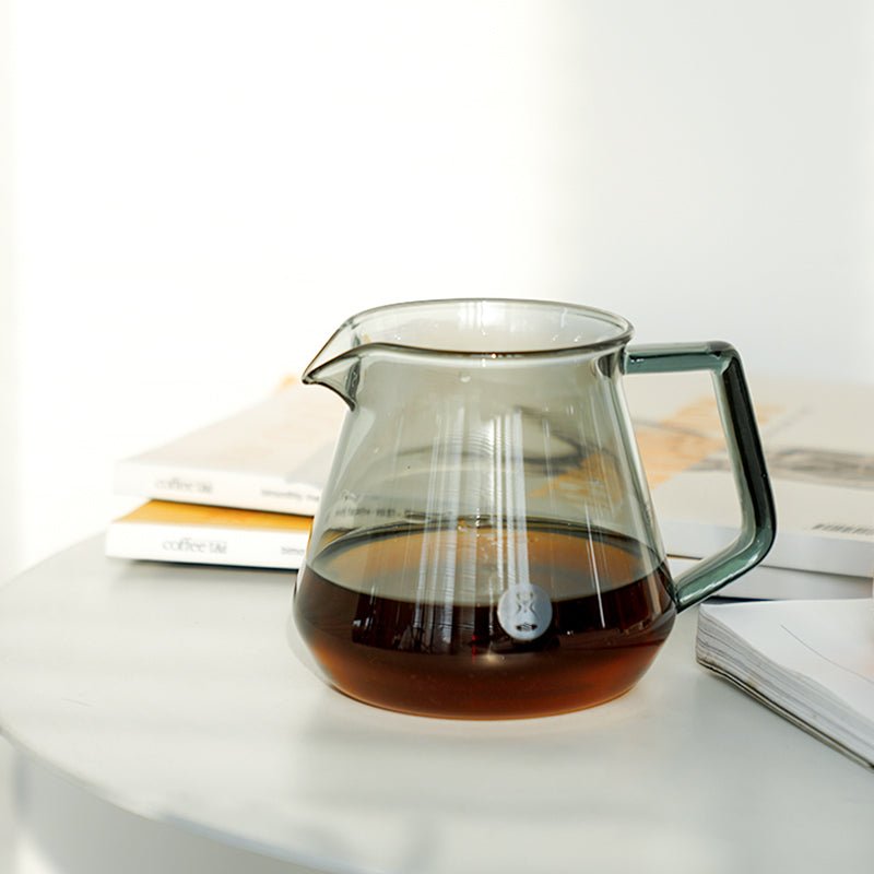 TIMEMORE COFFEE SERVER 600ML - TRANSPARENT BLACK - Choose Coffee