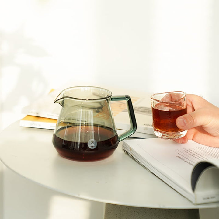 TIMEMORE COFFEE SERVER 600ML - TRANSPARENT BLACK - Choose Coffee