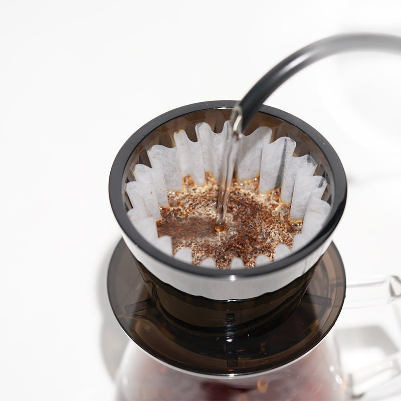 TIMEMORE CRYSTAL EYE B75 DRIPPER 1 - 2 CUPS - AMBER BLACK - Choose Coffee