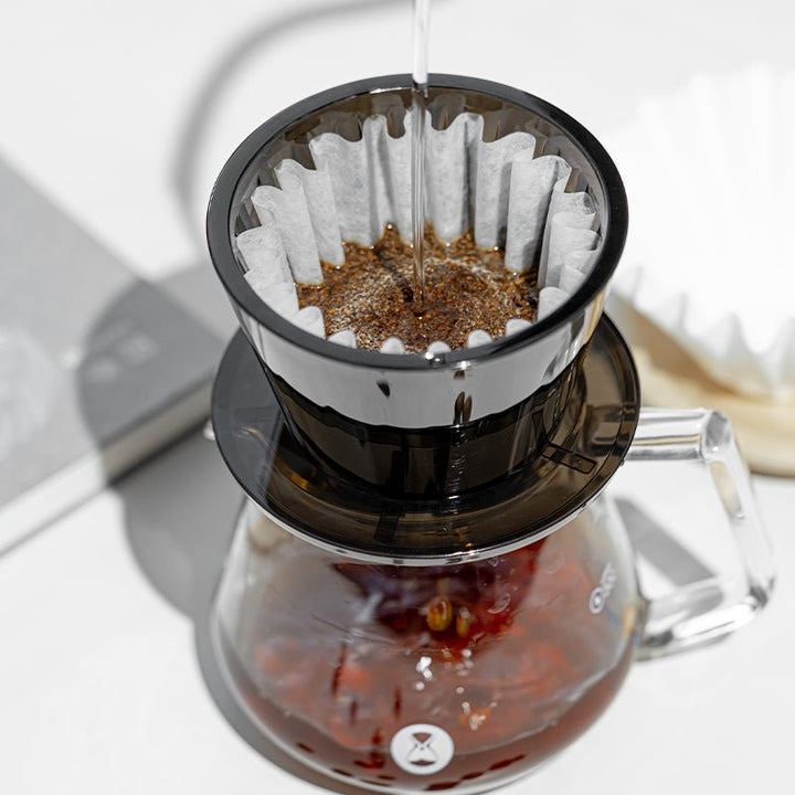 TIMEMORE CRYSTAL EYE B75 DRIPPER 1 - 2 CUPS - AMBER BLACK - Choose Coffee