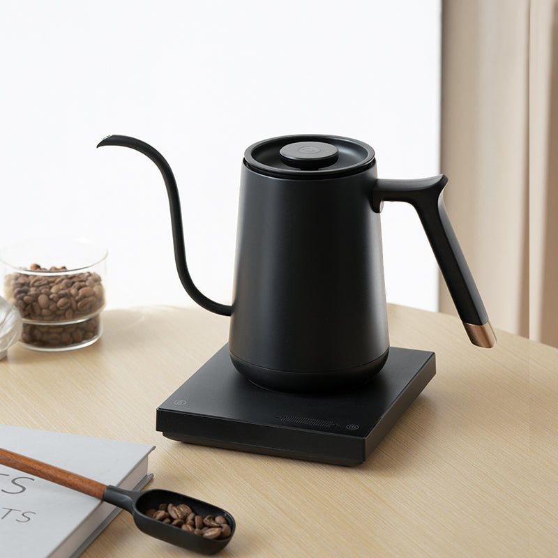 TIMEMORE FISH SMART ELECTRIC POUR OVER KETTLE - BLACK 600ML - Choose Coffee