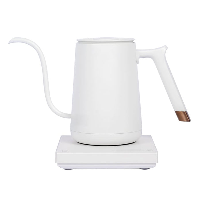 TIMEMORE FISH SMART ELECTRIC POUR OVER KETTLE - WHITE 600ML - Choose Coffee