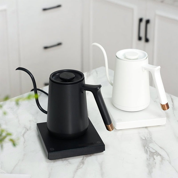 TIMEMORE FISH SMART ELECTRIC POUR OVER KETTLE - WHITE 600ML - Choose Coffee